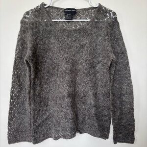 ✨Tristan & Iseut Mohair Wool Knit Sweater - Size L